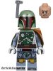 Lego figura Star Wars - Star Wars Episode 4/5/6 - Boba Fett - Pauldron, Helmet, Jet Pack, Printed Arms and Legs, Clone Head