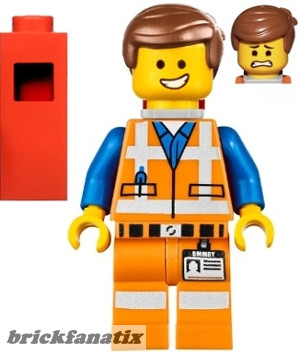 Lego figura The LEGO Movie - Emmet - Wide Smile, Piece of Resistance