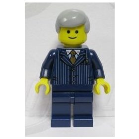 Lego figura Town - Mayor