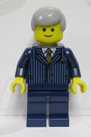 Lego figura Town - Mayor