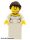  Lego Minifig Town - Bride, Wedding Dress with Necklace