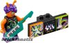 Lego figura Collectible Minifigures - Alien Keytarist, Vidiyo Bandmates, Series 1 (Complete Set with Stand and Accessories)