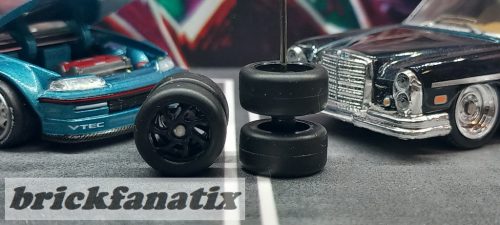 Wheel & Tire Set #014, Black