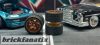 Wheel & Tire Set #015, Dark Bronze