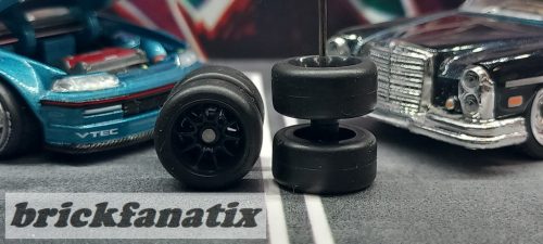 Wheel & Tire Set #018, Black