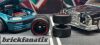 Wheel & Tire Set #018, Metallic red line