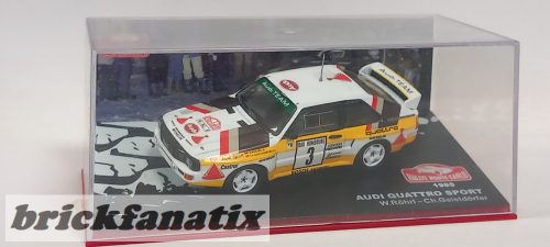 ALTAYA / IXO 1985 Audi Quattro Sport, Rally Monte-Carlo, W.Röhrl-Ch.Geistdörfer 1:43