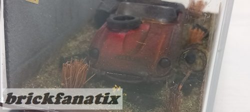 Diorama Jaguar E-Type 1:43