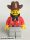 Lego figura Western - Cowboys - Bandit 2 (Flatfoot Thompson / Flatfoot Thomsen / Prairie Pete)