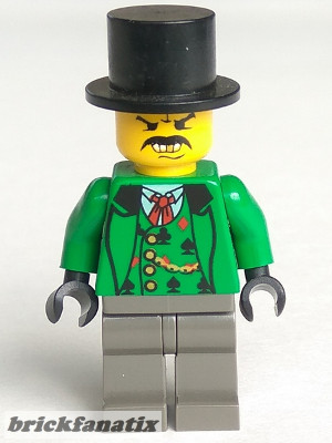 Lego figura Western - Cowboys - Bandit 3 (Dewey Cheatum)