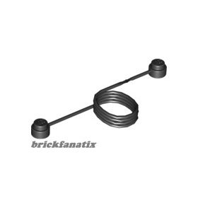 Lego String with End Studs 31L Overall (23.4 cm), Black