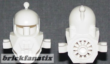 Minifigure, Headgear Helmet Underwater with Antenna and Clips
