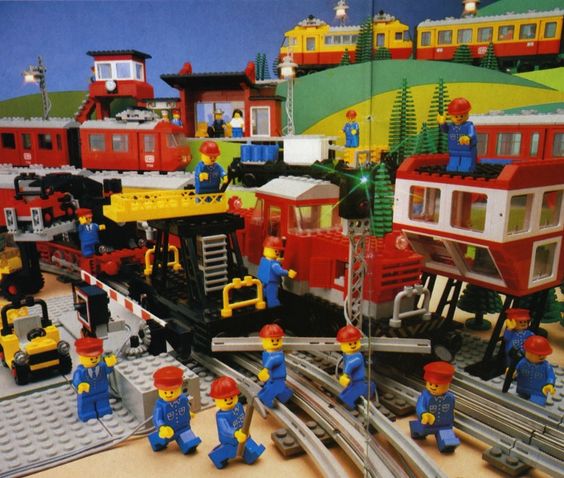 LEGO vonat szettek