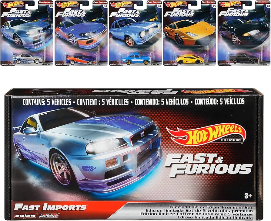 hot wheels fast and furious