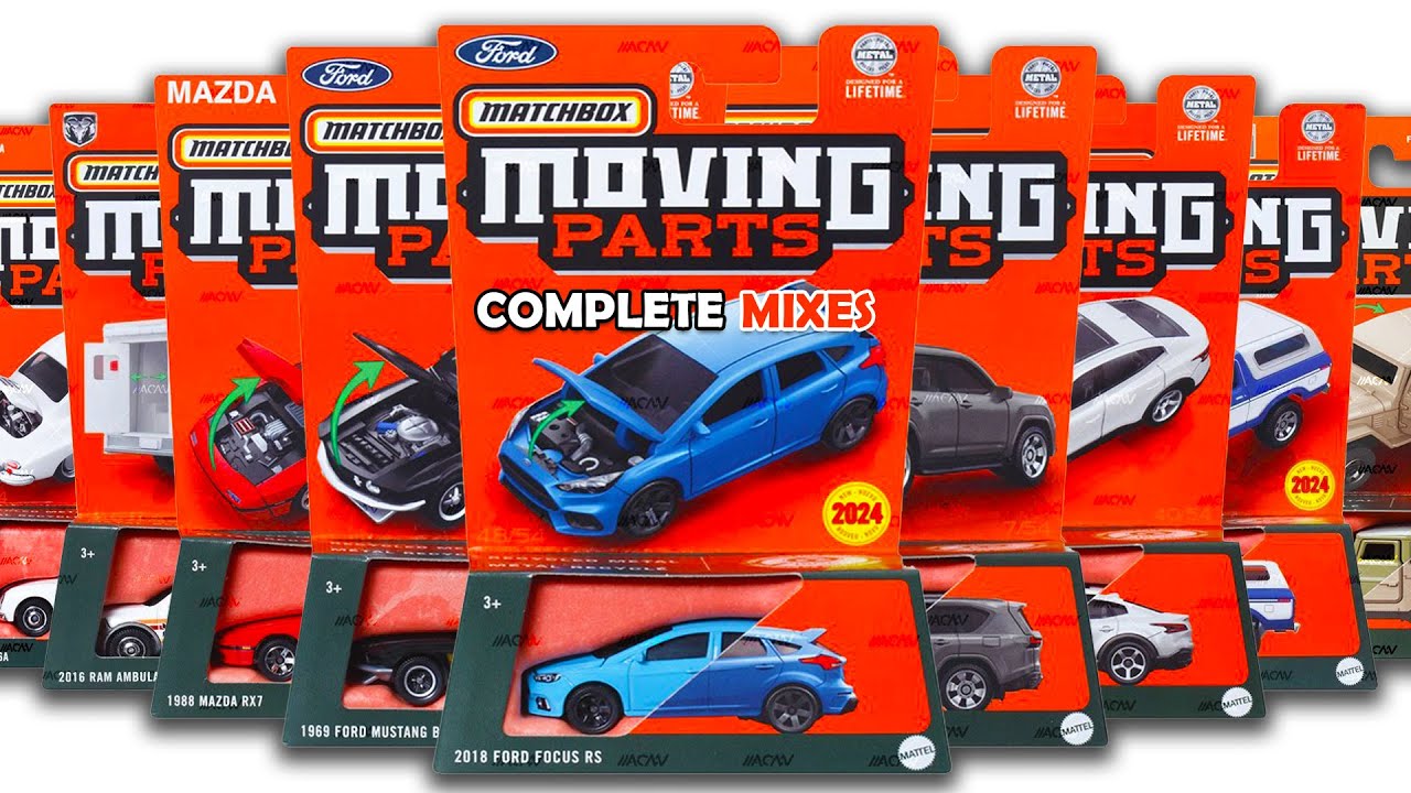 Matchbox Moving Parts