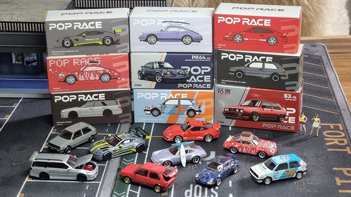 POP RACE DIECAST models